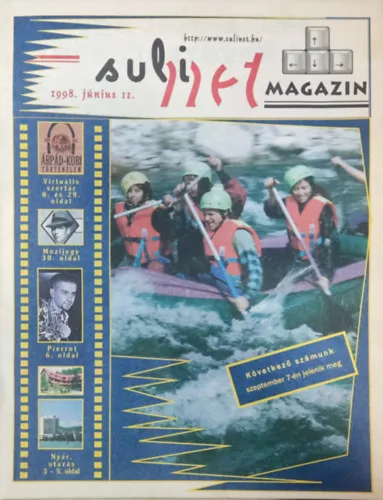 Ajánlat Sulinet magazin 1998. június 11.