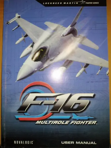 Akció F-16 Multirole Fighter - User Manual - Lockheed Martin Fighter Series (Novalogic)