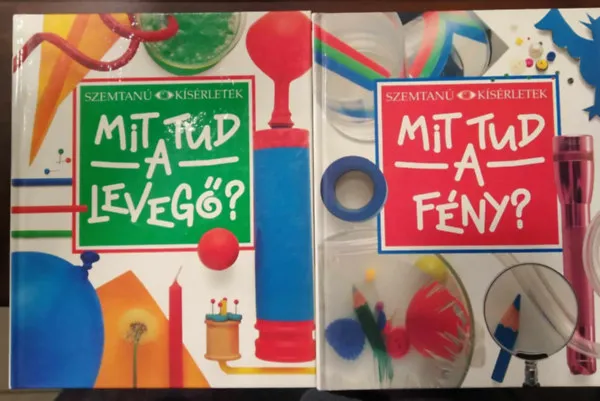Azonnal elérhető Mit tud a levegő? + Mit tud a fény? (Szemtanú kísérletek)