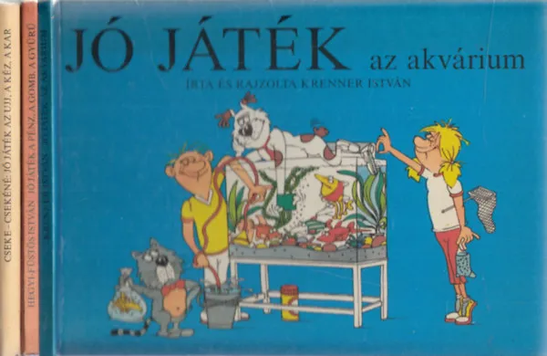 Jó játék az akvárium (Berendezési tanácsok; A vízszűrés és az oxigén pótlása; Halvásárlás...) Akció