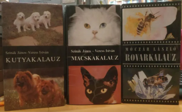 Vedd meg most 3 db Kutyakalauz + Macskakalauz + Rovarkalauz
