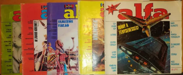 5 db Alfa szórványszám: 1987: április, június, december + 1988: február + 1989: június Gyors szállítás