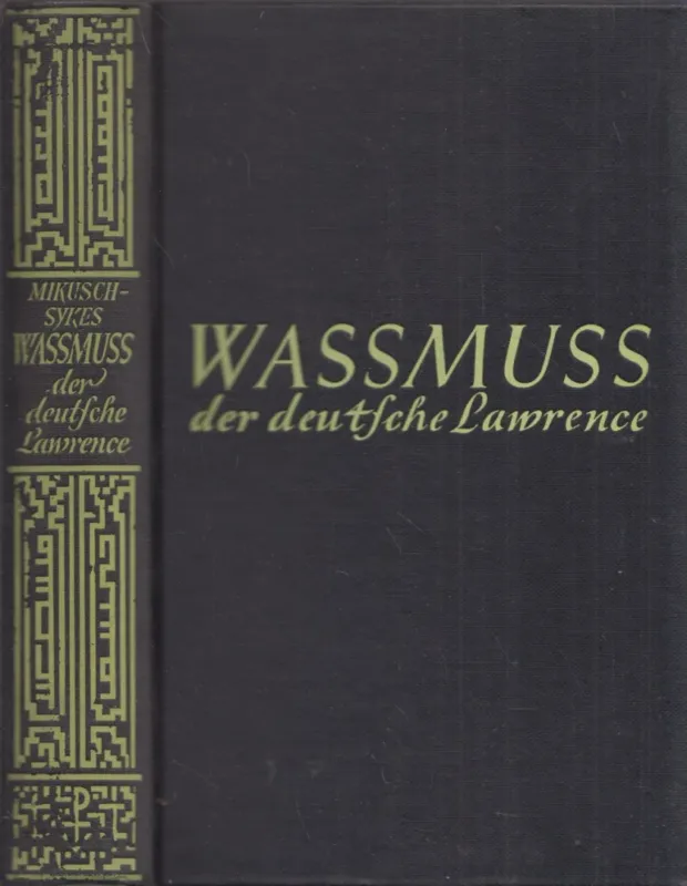 Wassmuss, der deutsche Lawrence Bestseller