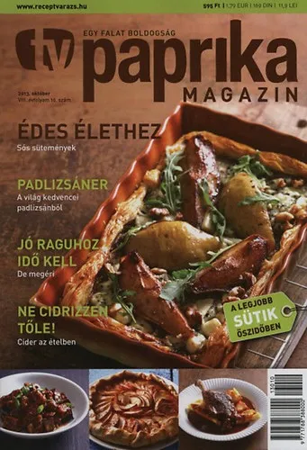 Népszerű TV Paprika magazin - 2013.október - VIII. évfolyam 10. szám