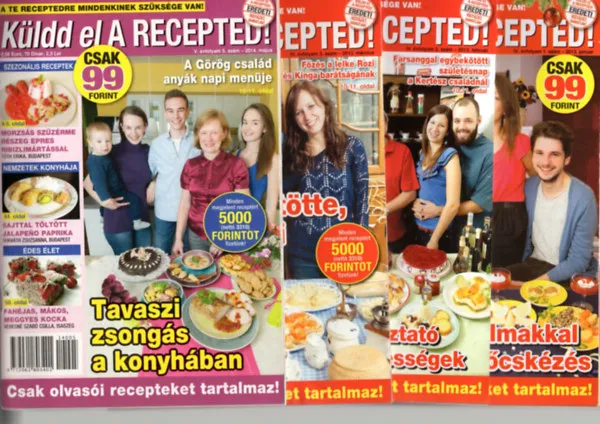 Szuper ajánlat 4 db Küldd el a recepted együtt: 2013. január, 2012. február, 2013. március, 2014. május.
