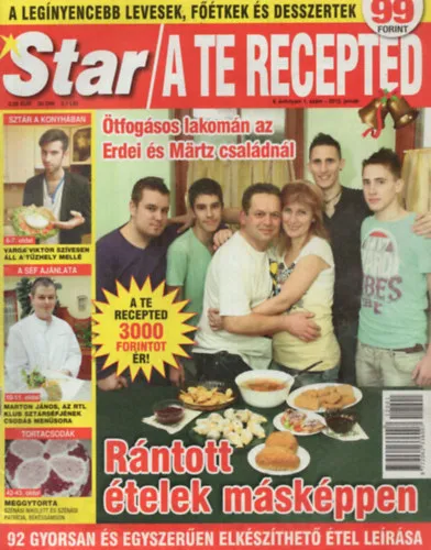 Star/A te recepted: 2012 II. évf (teljes) Prémium