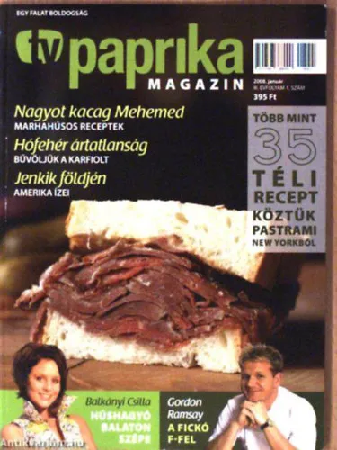 Prémium Tv Paprika magazin - 2008. január