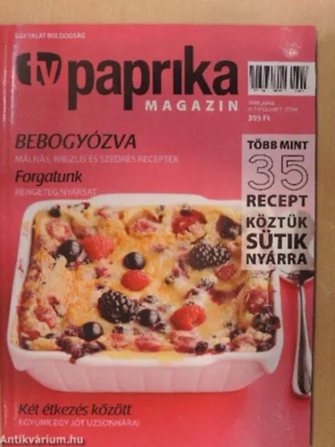 TV Paprika Magazin - 2008. július Kedvezmény