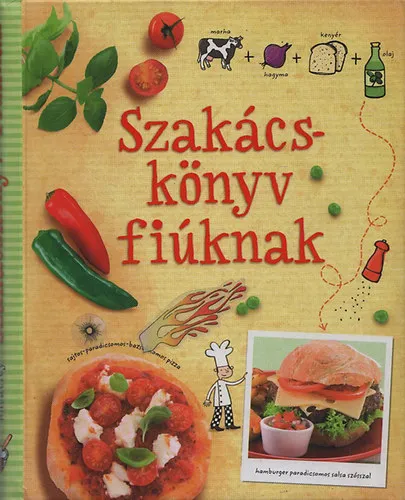 Biztonságos fizetés Szakácskönyv fiúknak