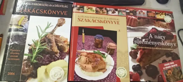 A Délmagyarország és a Délvilág szakácskönyve 1-3 kötet Gyors kiszállítás