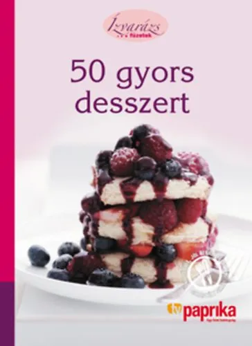 Azonnali szállítás 50 gyors desszert