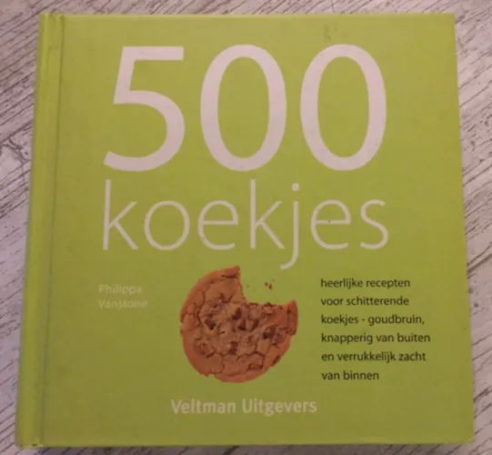 Dubbelgebakken koekjes - Kast vol kookboeken (Veltman Uitgevers) Akció