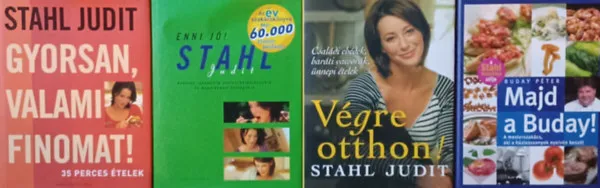 Gyorsan, valami finomat! + Enni jó! + Végre otthon! + Majd a Buday! (4 mű) Gyors kiszállítás
