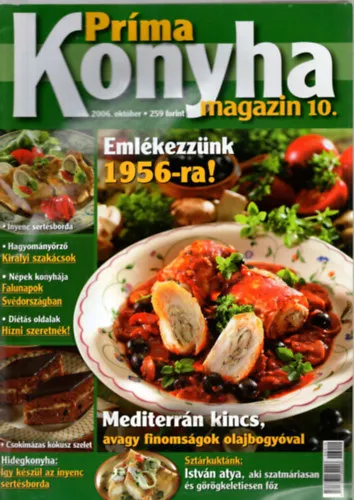Nézd meg most 10 db Príma konyha magazin: 2006/8., 10., 11., 12., 2010/1., 2., 3., 4., 2017/3., 2018/3. szám