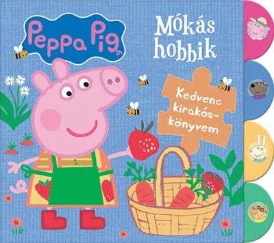 Peppa malac - Mókás hobbik - Kedvenc kirakóskönyvem Újdonság