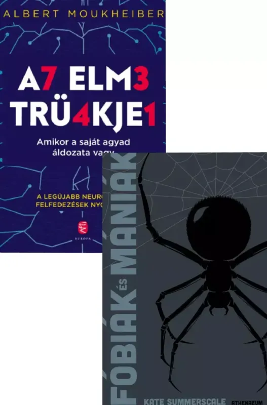 Fóbiák és mániák - A világ története 99 rögeszme tükrében + Az elme trükkjei - Amikor a saját agyad áldozata vagy Kiárusítás