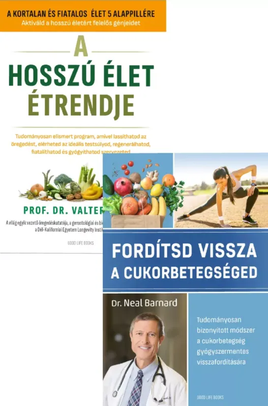 Fordítsd vissza a cukorbetegséged + A hosszú élet étrendje Kihagyhatatlan ajánlat