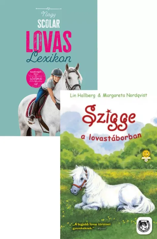 Nagy Scolar lovaslexikon + Szigge a lovastáborban Vedd meg online