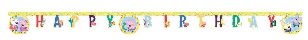 Expressz kézbesítés Peppa malac Messy Play Happy Birthday felirat