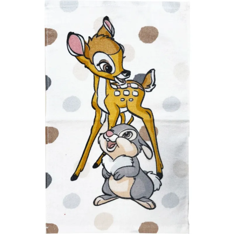 Disney Bambi Dotty Friends kéztörlő, arctörlő, törölköző 30x50 cm Szuper ajánlat