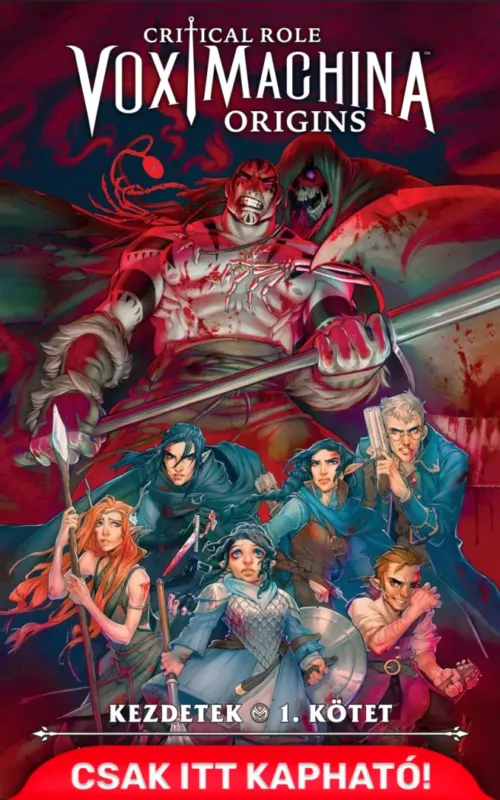 Critical Role: Vox Machina Origins - A teljes gyűjtemény 1. (képregény) Vásárlói kedvenc