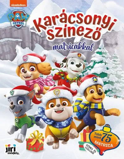 Akciós ár Karácsonyi színező matricákkal - Mancs őrjárat