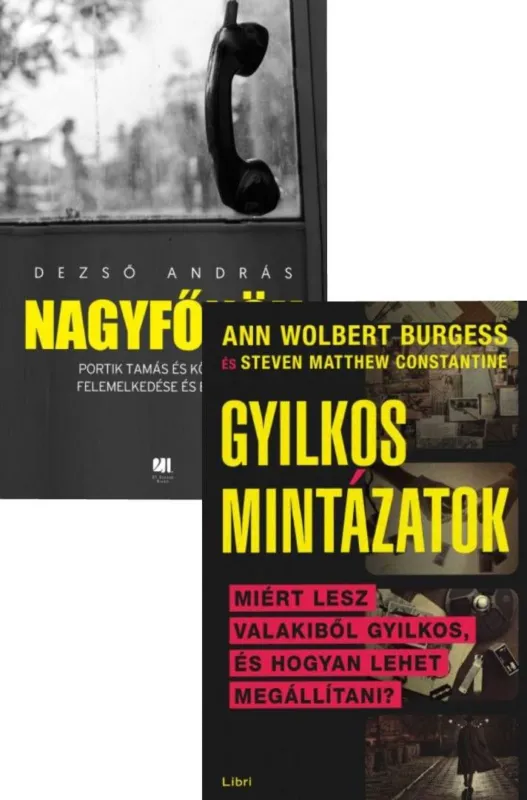 Gyilkos mintázatok + Nagyfőnök - Portik Tamás és körének felemelkedése és bukása Kihagyhatatlan ajánlat
