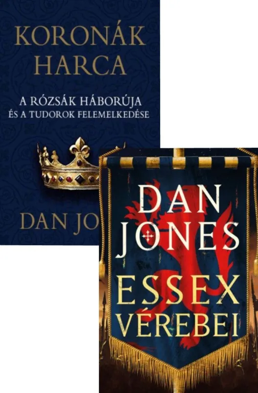 Népszerű Essex Vérebei + Koronák harca - A rózsák háborúja és a Tudorok felemelkedése