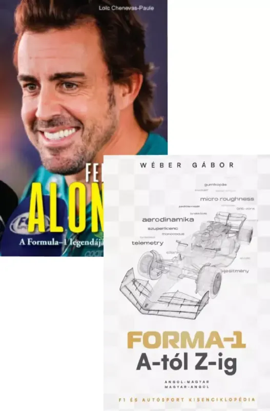 Forma-1 A-tól Z-ig - F1 és autósport kisenciklopédia + Fernando Alonso - A Formula1 legendájának története Expressz szállítás