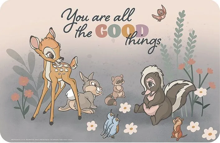 Árengedmény Disney Bambi Good Things tányéralátét 43x28 cm