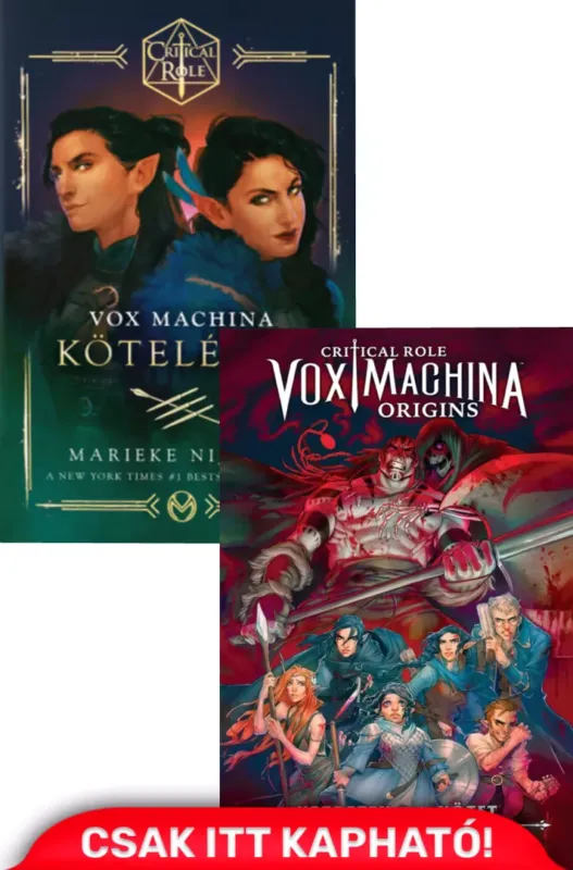 Alacsony ár Critical Role: Vox Machina Origins - A teljes gyűjtemény 1. + Vox Machina: Kötelékek