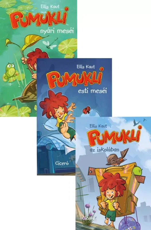 Kihagyhatatlan ajánlat Pumukli nyári meséi + Pumukli esti meséi + Pumukli az iskolában