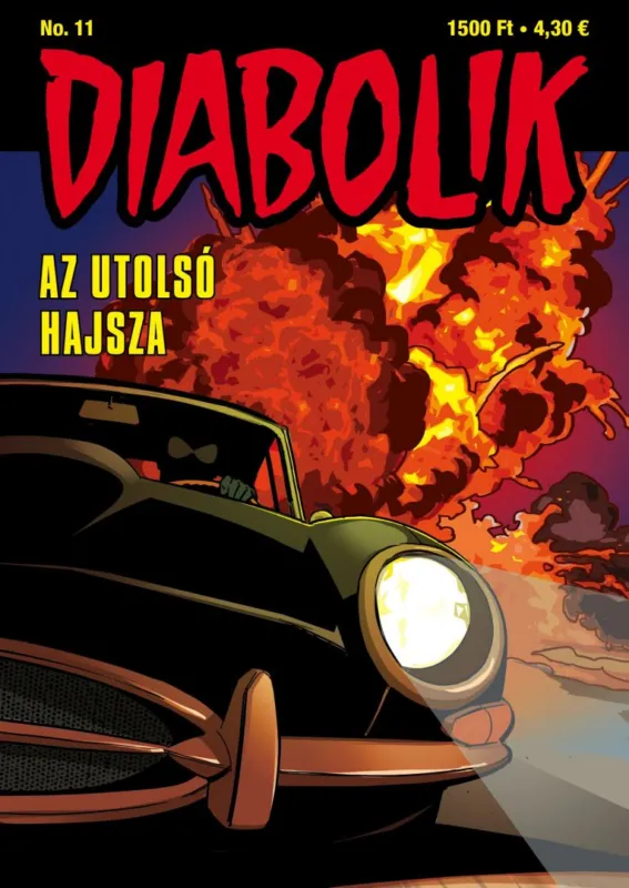 Prémium Diabolik 11.: Az utolsó hajsza (képregény)