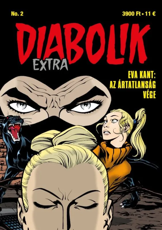 Biztonságos fizetés Diabolik Extra 2.: Eva Kant: Az ártatlanság vége (képregény)