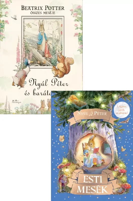 Nyúl Péter világa - Esti mesék + Nyúl Péter és barátai Azonnal elérhető