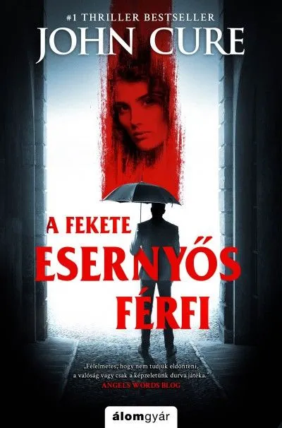 A fekete esernyős férfi Alacsony ár
