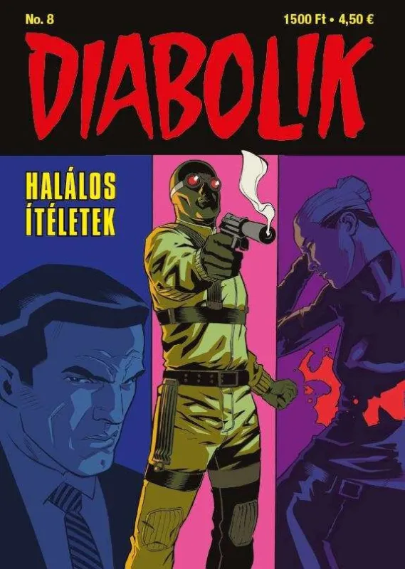 Szuper akció Diabolik 8.: Halálos ítéletek (képregény)