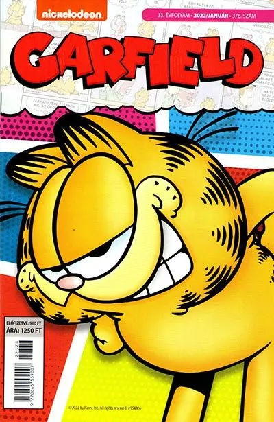 Csak ma Garfield Magazin 378.