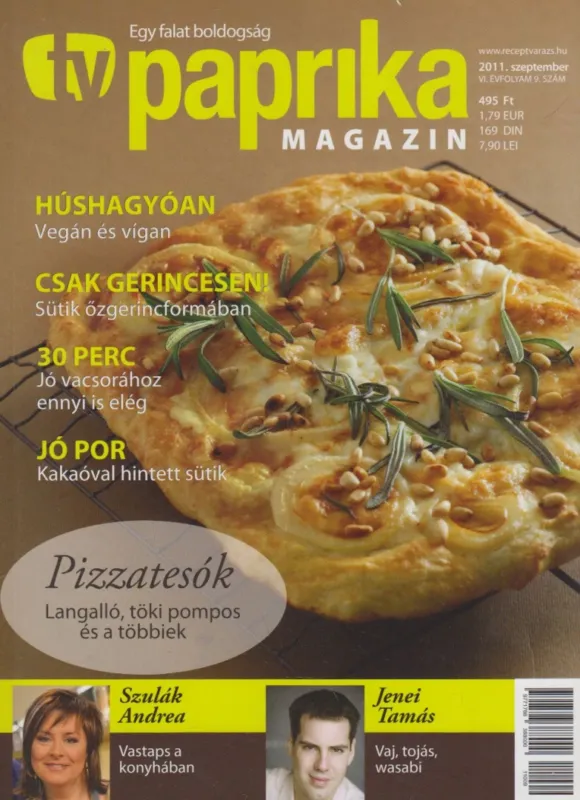 Alacsony ár TV paprika magazin 2011. szeptember