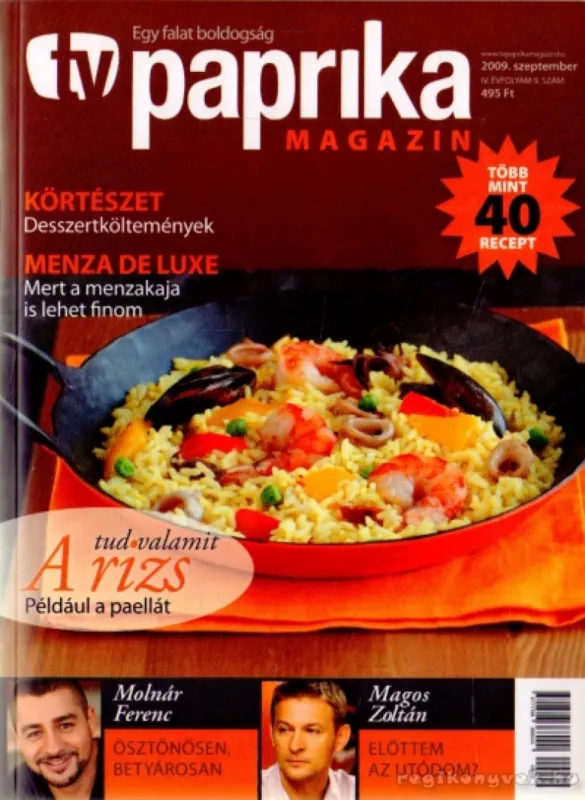 TV paprika magazin 2009. szeptember Legkelendőbb