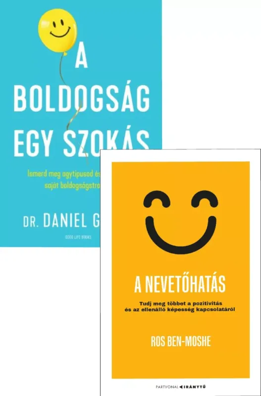Gyors kiszállítás A nevetőhatás + A boldogság egy szokás