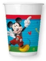 Vásárlói kedvenc Disney Mickey Rock the House műanyag pohár 8 db-os 200 ml