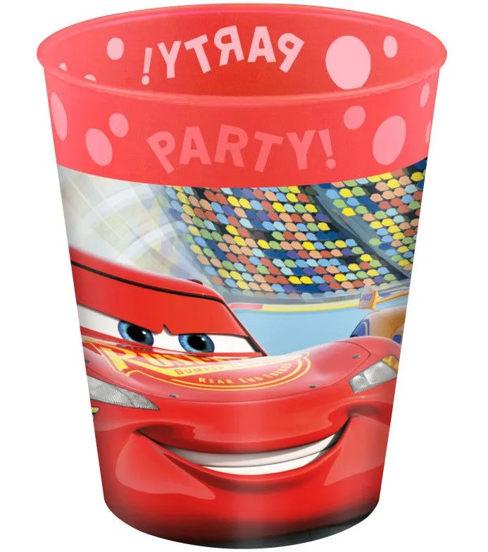 Gyors szállítás Disney Verdák Arena Race micro prémium műanyag pohár 250 ml