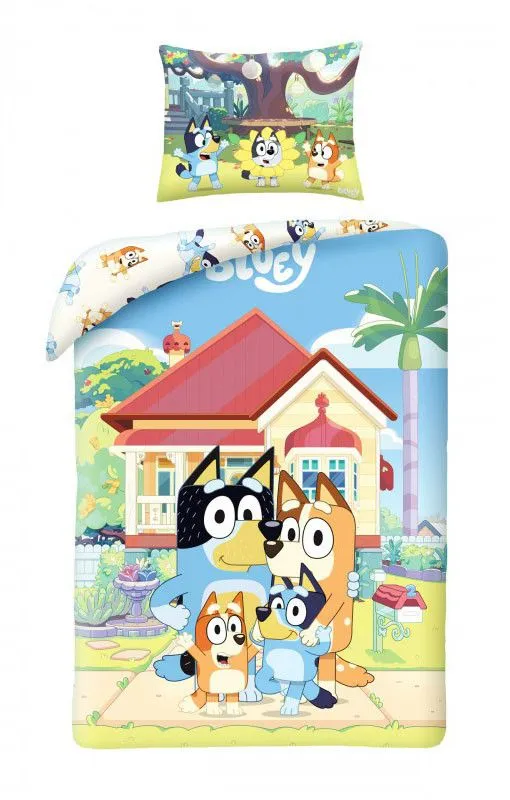 Bluey Home ágyneműhuzat 140×200cm, 70x90 cm Kedvezményes ár