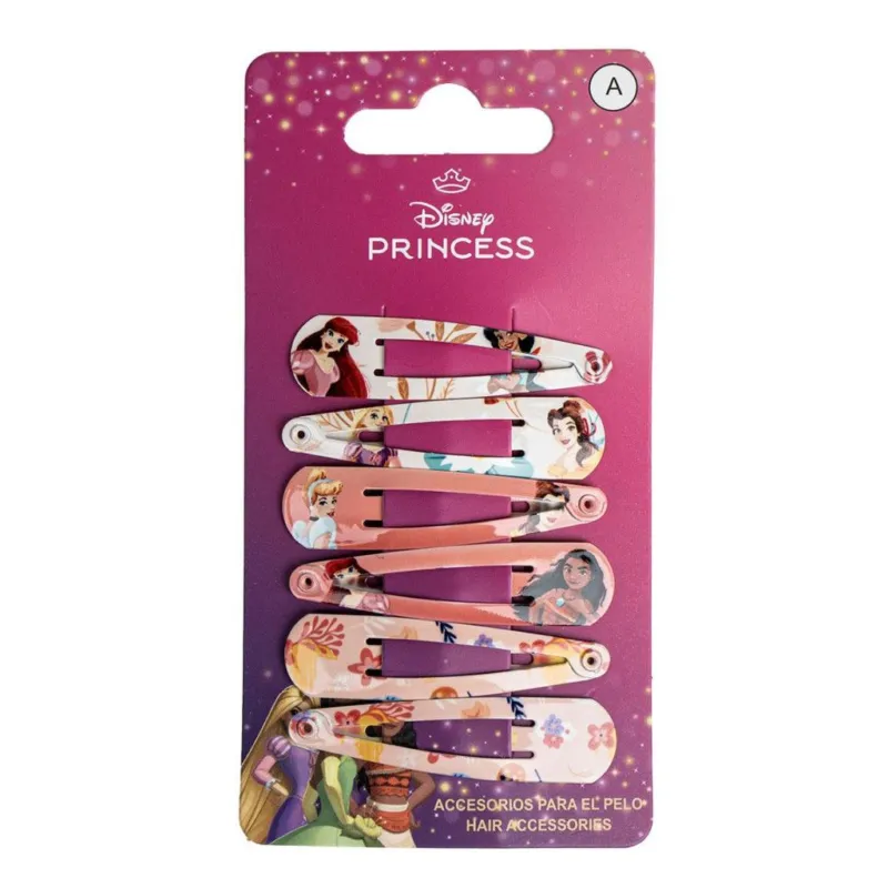 Árengedmény Disney Hercegnők hajcsat szett 6 db-os
