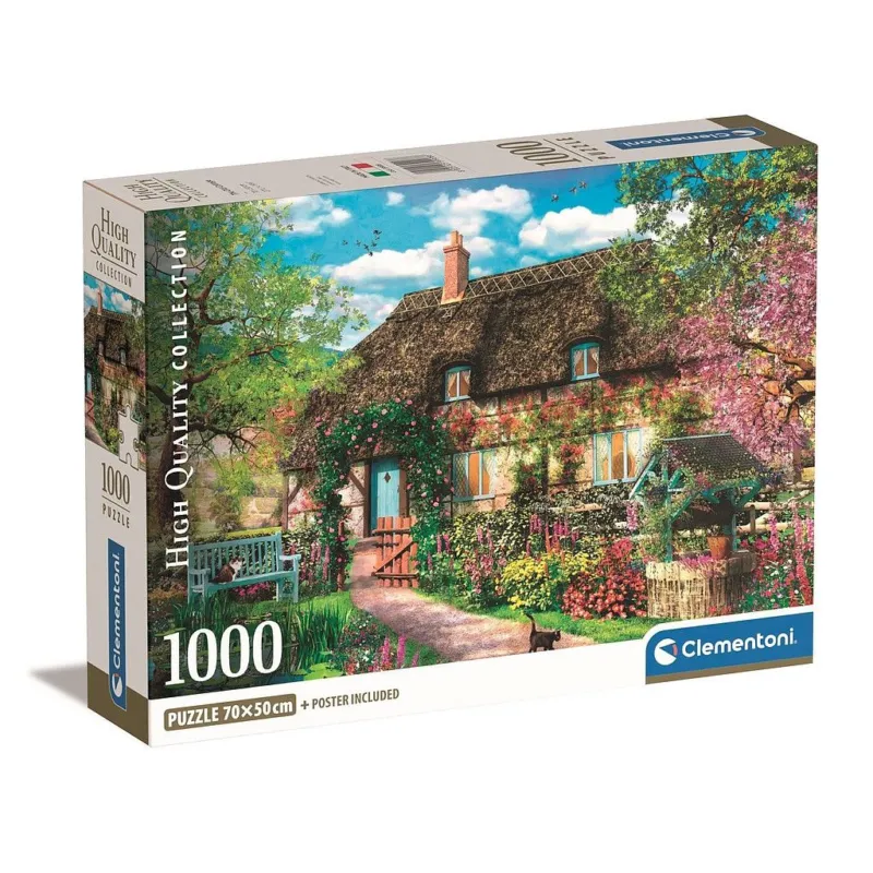 Régi házikó Magic Garden 1000 db-os puzzle Clementoni Újdonság