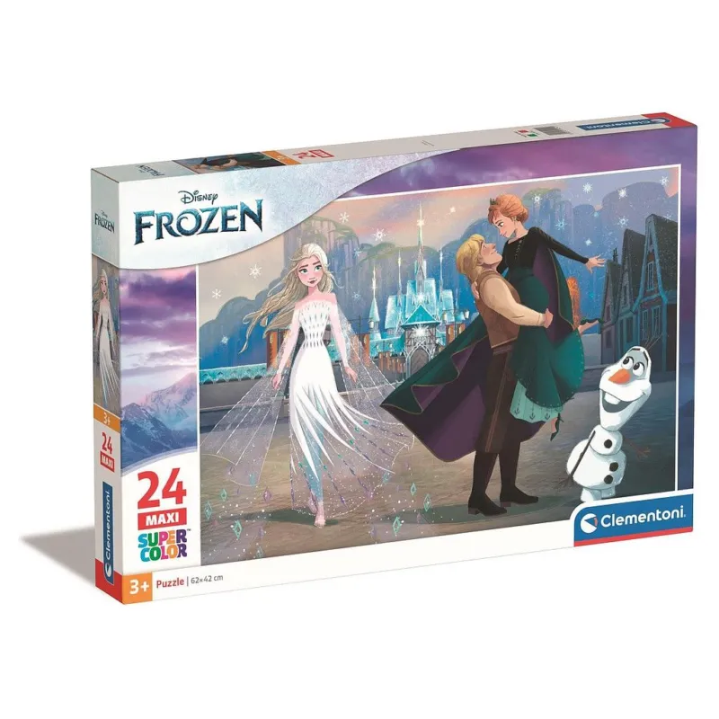 Gyors kiszállítás Disney Jégvarázs Royal Family 24 db-os maxi puzzle Clementoni