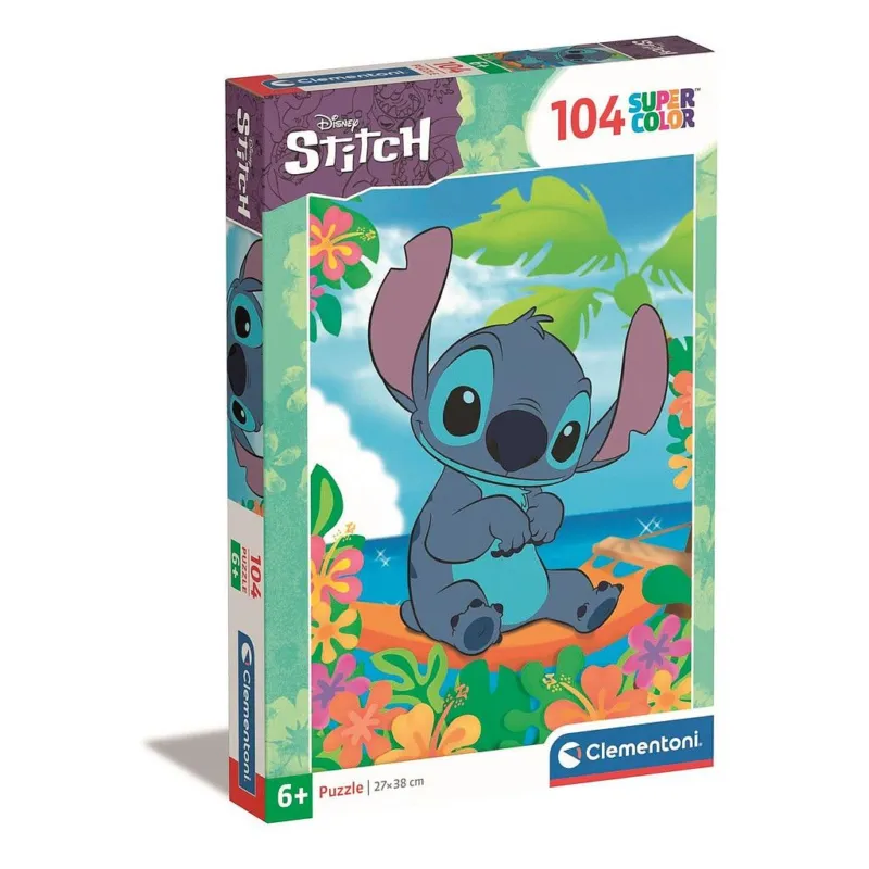 Újdonság Disney Lilo és Stitch, A csillagkutya Tropical 104 db-os puzzle Clementoni