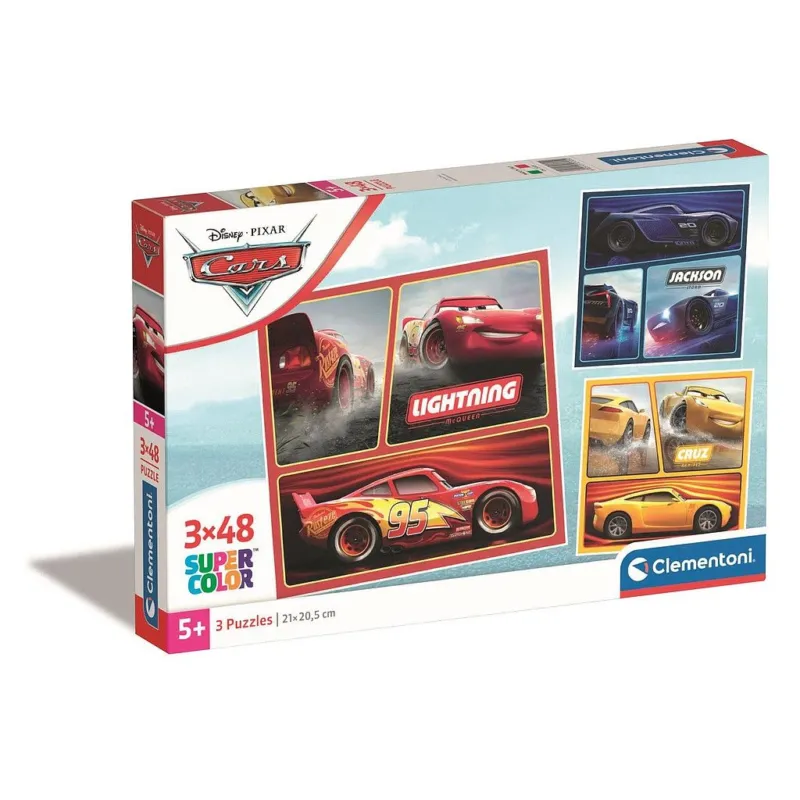 Expressz kézbesítés Disney Verdák Rivals 3x48 db-os puzzle Clementoni