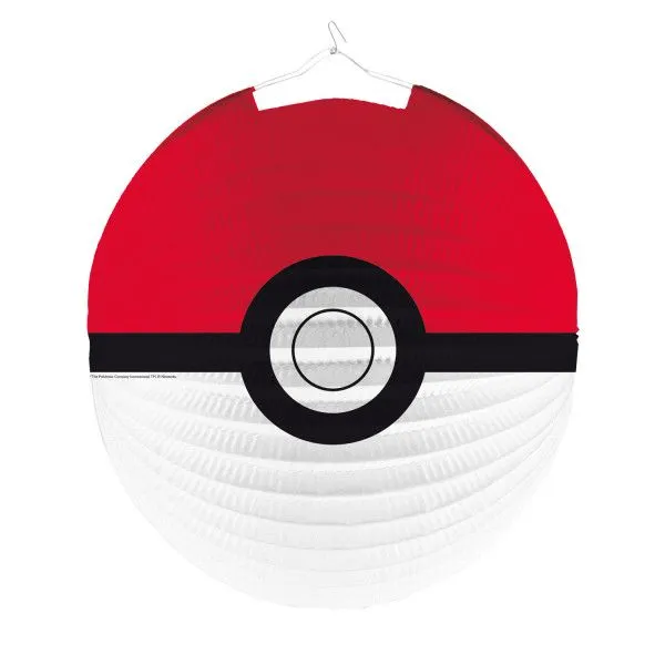 Akció Pokémon Pokeball lampion 25 cm